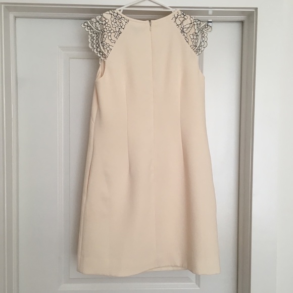 J.Crew Lace Edged Cap Sleeve Dress - Picture 3 of 8